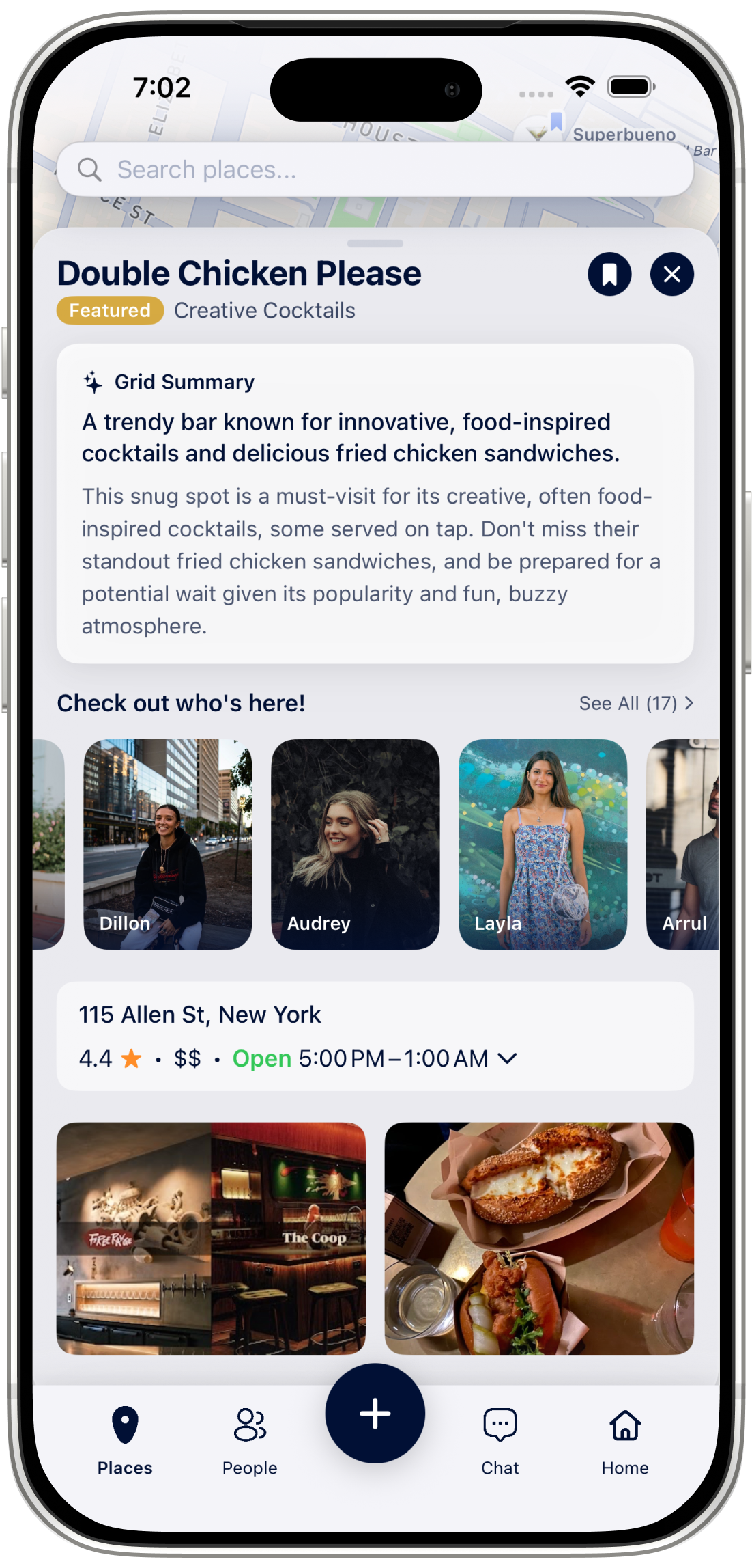 Connect with people who share your venue interests